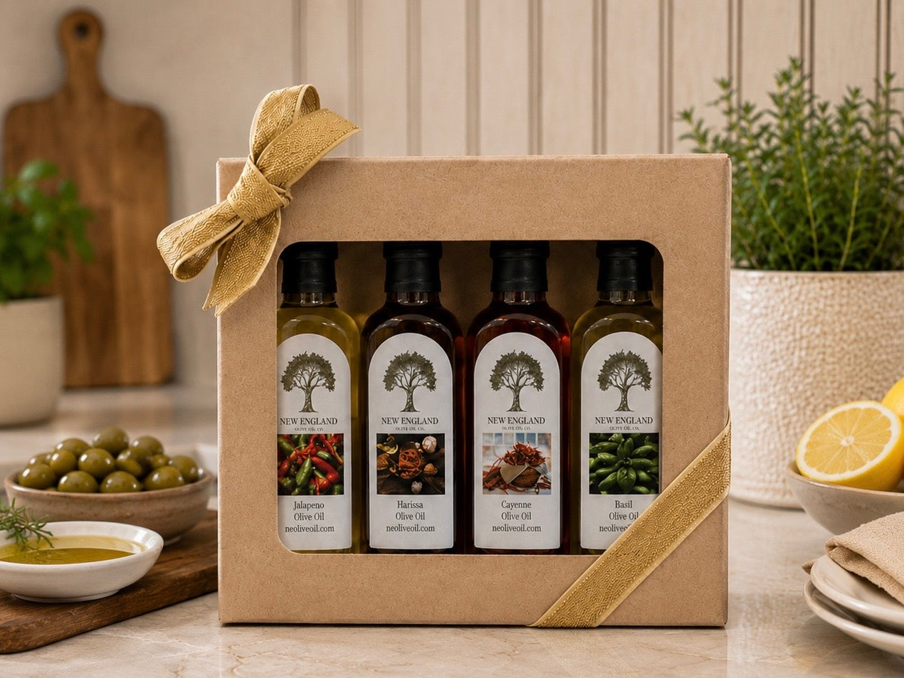 4 Pack Gift Set - Natural Box