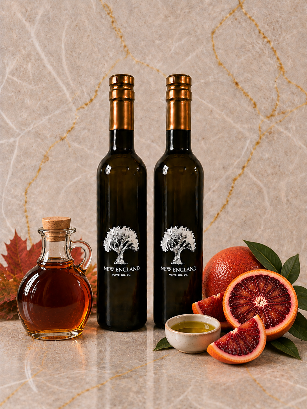October Flavor Pairing Blood Orange Olive Oil & Aged Maple Dark Balsamic