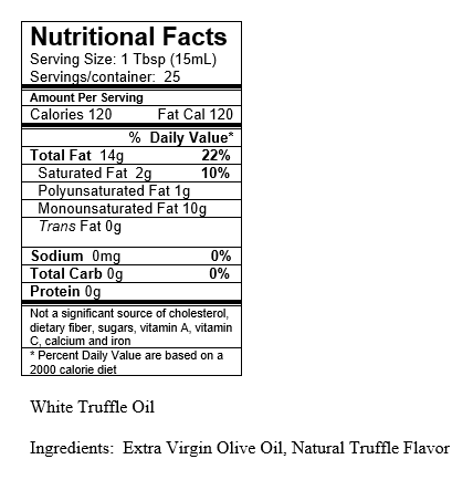 White Truffle Oil image 1
